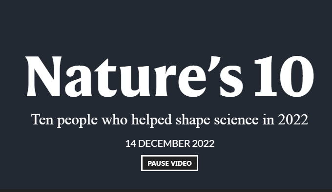 Nature雜志評(píng)選10大科學(xué)人物：年僅31歲的中國(guó)科學(xué)家入選